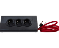 LEGRAND Przedłużacz tab 3x2P+Z +2USB Czarny 1,5m 050411 - 1047081 - zdjęcie 3